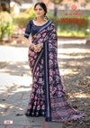 Vasudha Vol 2 By Kashvi Dull Moss Daily Wear Saree Exporters In India